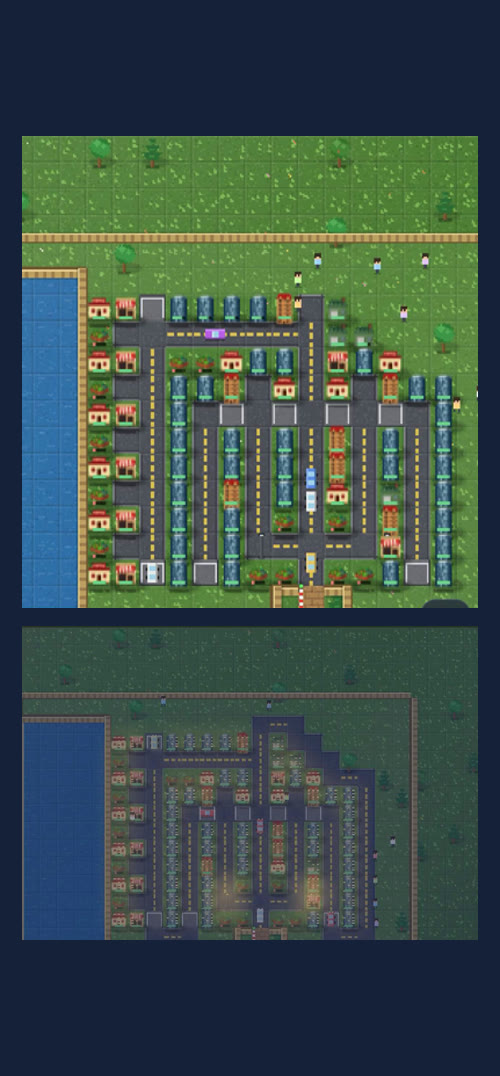 Park Tycoon gameplay screenshot